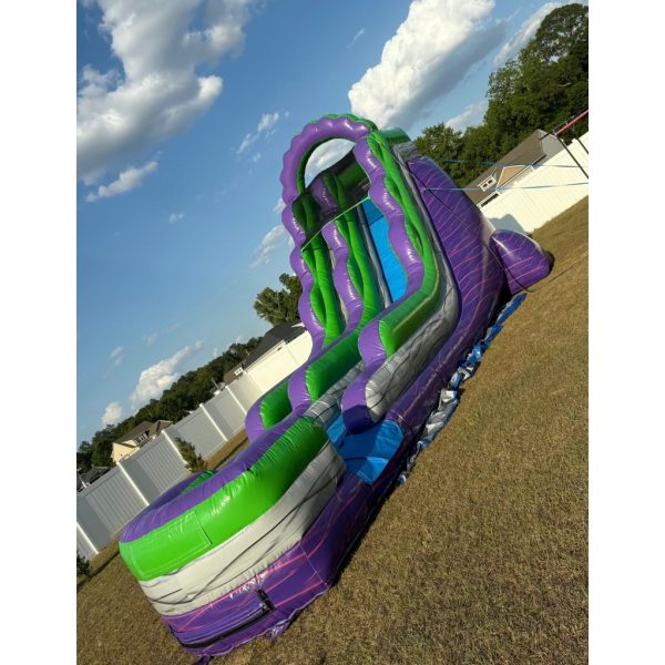 18′ Purple Marble Waterslide